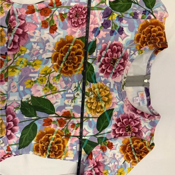 Floral Dress LulaRoe M Amelia NWT Medium with Pockets - Picture 6 of 12